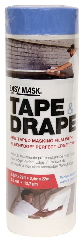 Trimaco EasyMask 396490 Masking Film, 22 m L, 2.4 m W, Clear – image 1