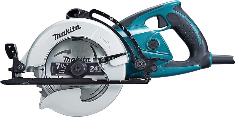 Makita 5477NB Circular Saw, 15 A, 7-1/4 in Dia Blade, 5/8 in Arbor, 0 to 51.5 deg Bevel – image 1