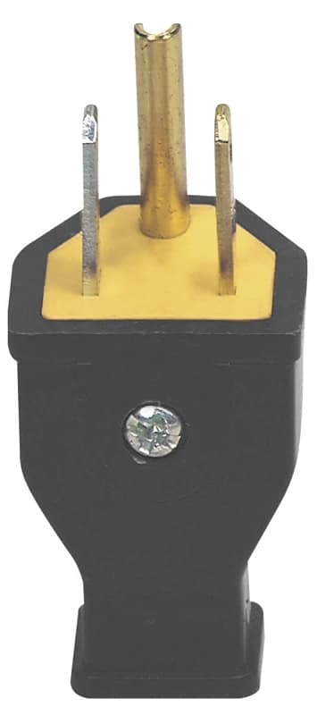 Eaton Wiring Devices SA399 Electrical Plug, 2 -Pole, 15 A, 125 V, NEMA: NEMA 5-15, Black – image 1