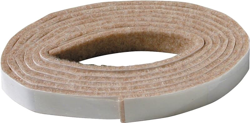 Shepherd Hardware Felt ClothGard Series 9818 Protective Pad Roll, Felt Cloth, Beige, 58 in L, 1/2 in W, Rectangular – image 1