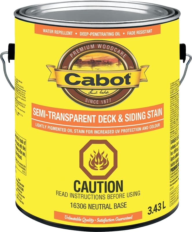 Cabot 16300 Series 16306C Deck and Siding Stain – image 1