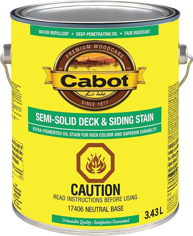 Cabot 17400 Series 17406C Deck and Siding Stain – image 1