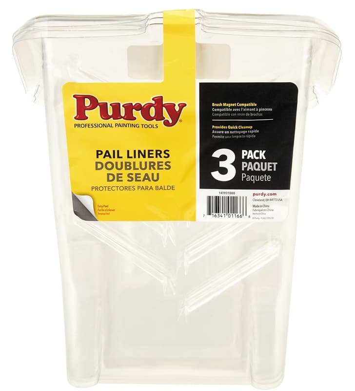 LINER PAIL PLASTIC CLEAR – image 1