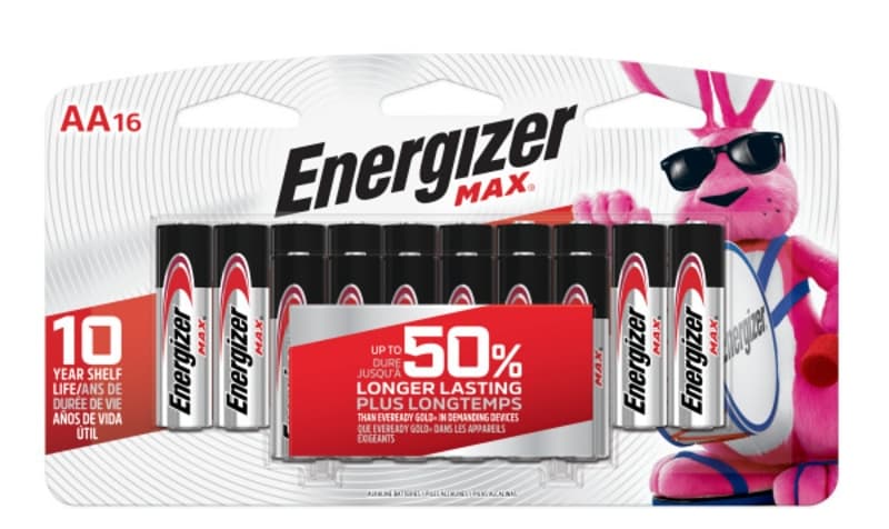 BATTERY ALKALINE MAX 16PACK/AA – image 1