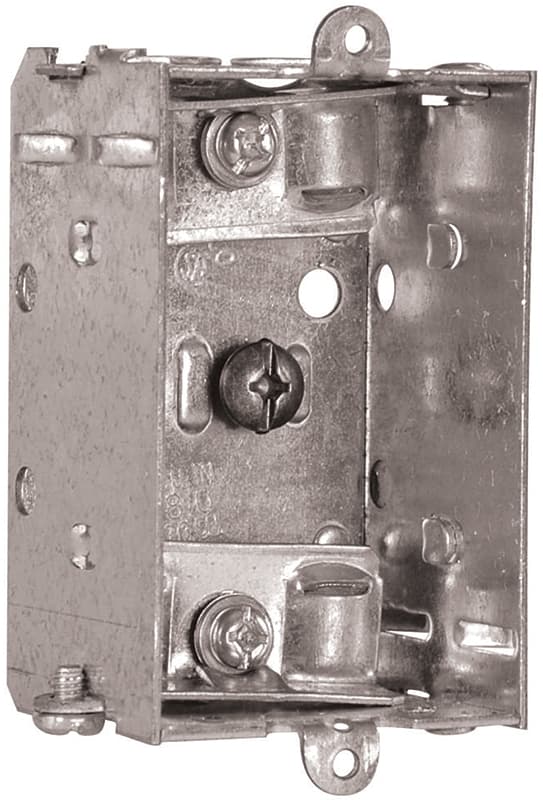Hubbell 1100LLEUBAR Device Box, 1-Gang, Metal – image 1