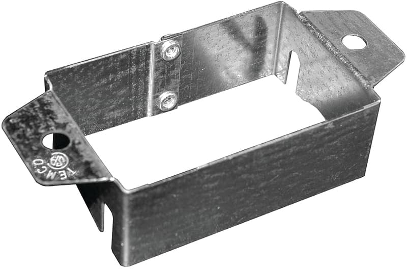 Hubbell SBEXBAR Device Box Extension, 3 in L, 2 in W, Steel – image 1