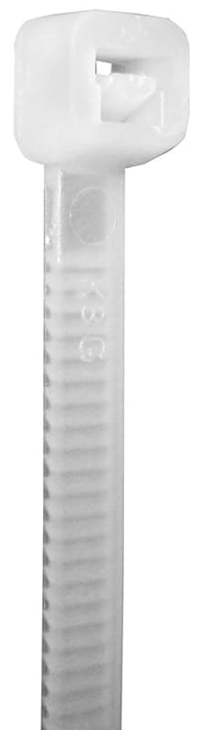 Tradeselect CTS75P20 Cable Tie, 1.77 in Max Bundle Dia, Nylon, Natural – image 1