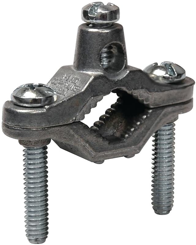 Tradeselect GCZ0510R1 Ground Clamp, Clamping Range: 1/2 to 1 in, Steel/Zinc – image 1