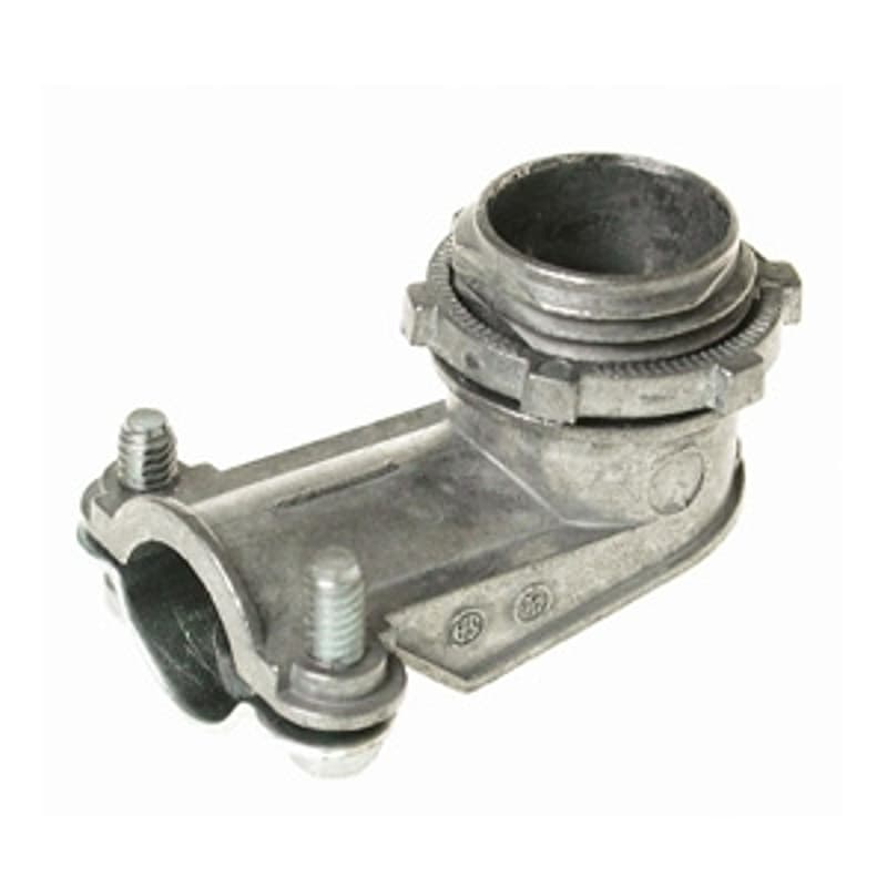 Hubbell SQ90050R1 Squeeze Connector, 1/2 in, Zinc – image 1