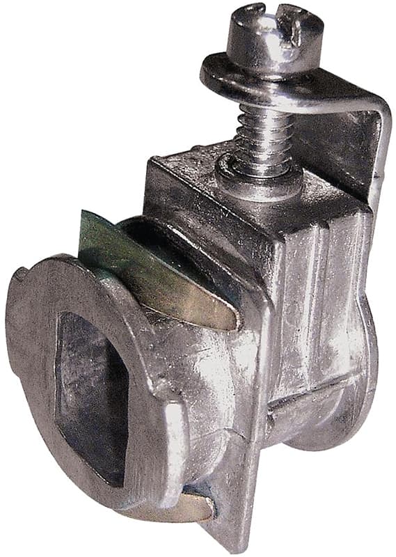 Hubbell NMS038R5 Saddle Connector, 3/8 in, Zinc – image 1