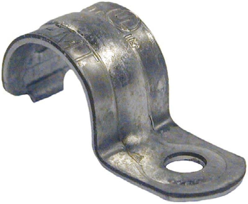 Hubbell E1S050 EMT Strap, 1/2 in, Steel, 100/PK – image 1