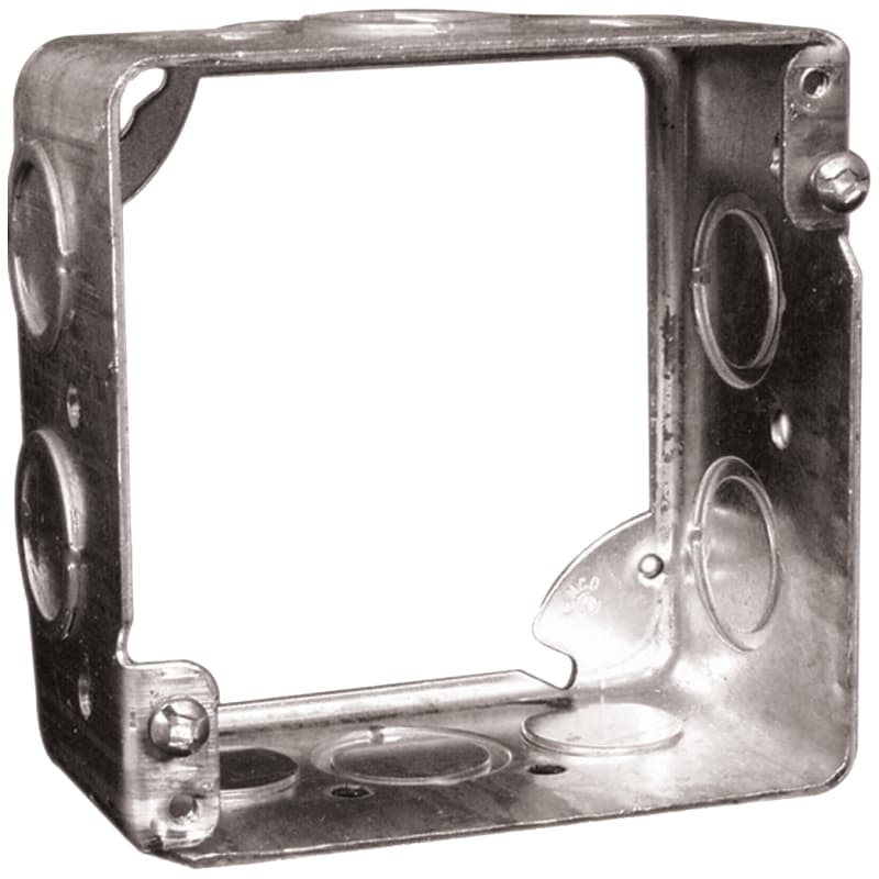 Hubbell 53151KBAR Extension Ring, 1/2 in, Metal, Ceiling, Wall – image 1