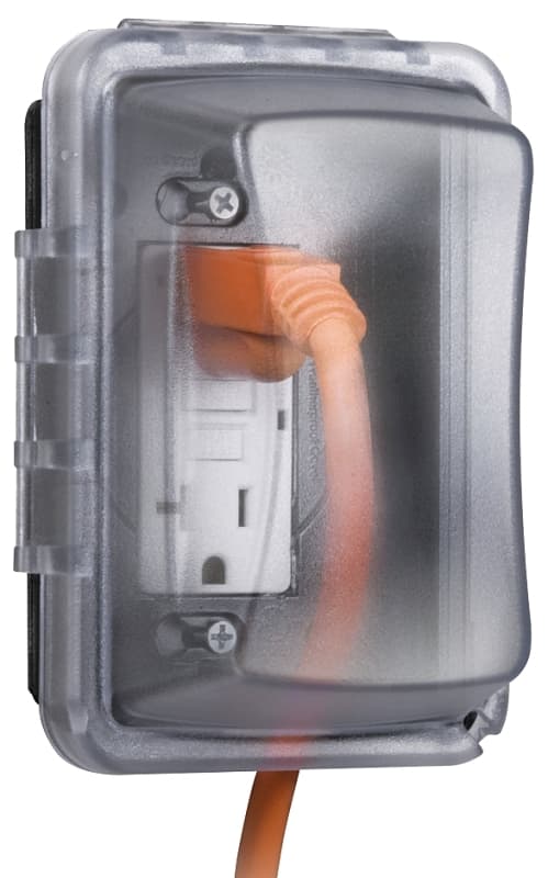 TayMac MM410CCN Weatherproof Cover, 16 in L, Polycarbonate, Clear – image 1