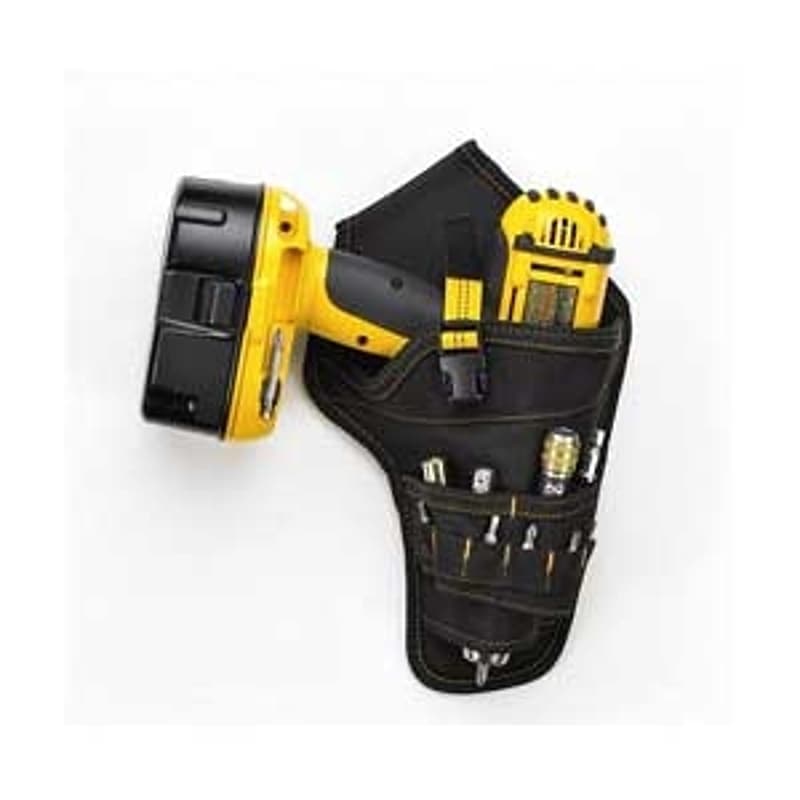 Kuny's Tool Works Series SG-5023 Drill Holster, 1-Pocket, Fabric, Black – image 1