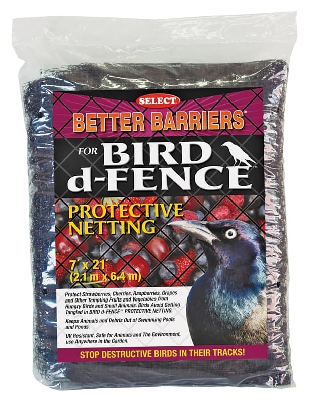 Quest BN 721 Bird Netting, 5/8 x 5/8 in Mesh, Polypropylene, Black – image 1