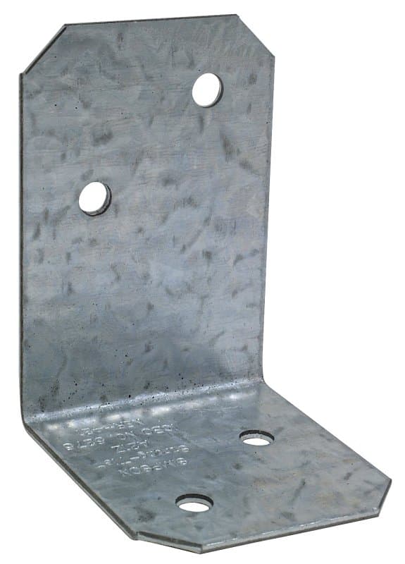Simpson Strong-Tie A21Z Angle, 1-1/2 in W, 2 in D, 1-3/8 in H, Steel, ZMAX – image 1