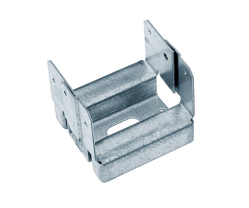 Simpson Strong-Tie ABA ABA44Z Post Base, 4 x 4 in Post, 16 ga Gauge, Steel, ZMAX – image 1