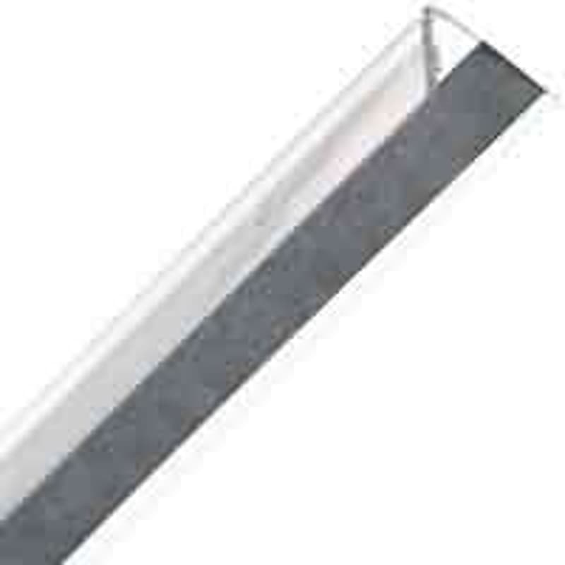 Korner Kovers U 10083 Corner Shield, 96 in L, 3/4 in W, Vinyl, Clear – image 1