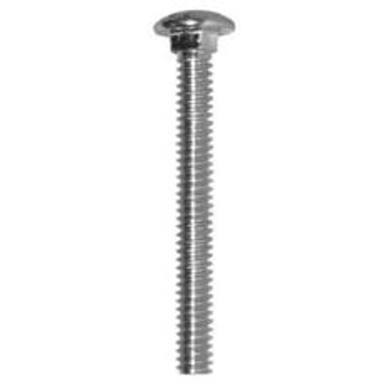 Reliable CBHDG125CT Carriage Bolt, 1/2-13 Thread, 5 in OAL, A Grade, Steel, Galvanized, Coarse, Full Thread – image 1