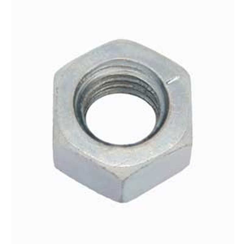 Reliable FHNCZ38VP Hex Nut, Coarse Thread, 3/8-16 Thread, Steel, Zinc, 2 Grade, 100/BX – image 1