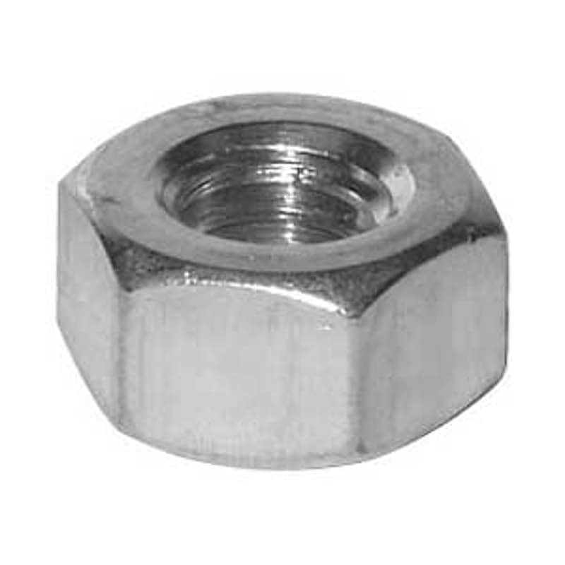 Reliable FHNZM4MR Hex Nut, Metric, Coarse Thread, M4-0.7 Thread, Steel, Zinc – image 1