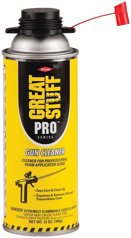 Great Stuff 218436 Gun Cleaner, 12 oz, Aerosol Can – image 1