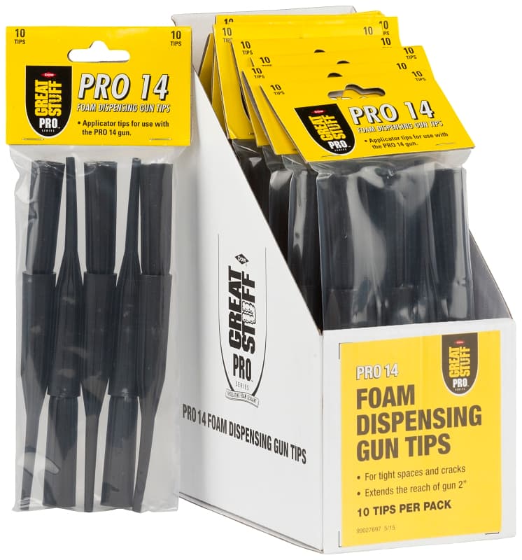 Great Stuff 99055688 Dispensing Gun Tip, Black, For: Pro 14 Dispensing Gun – image 1