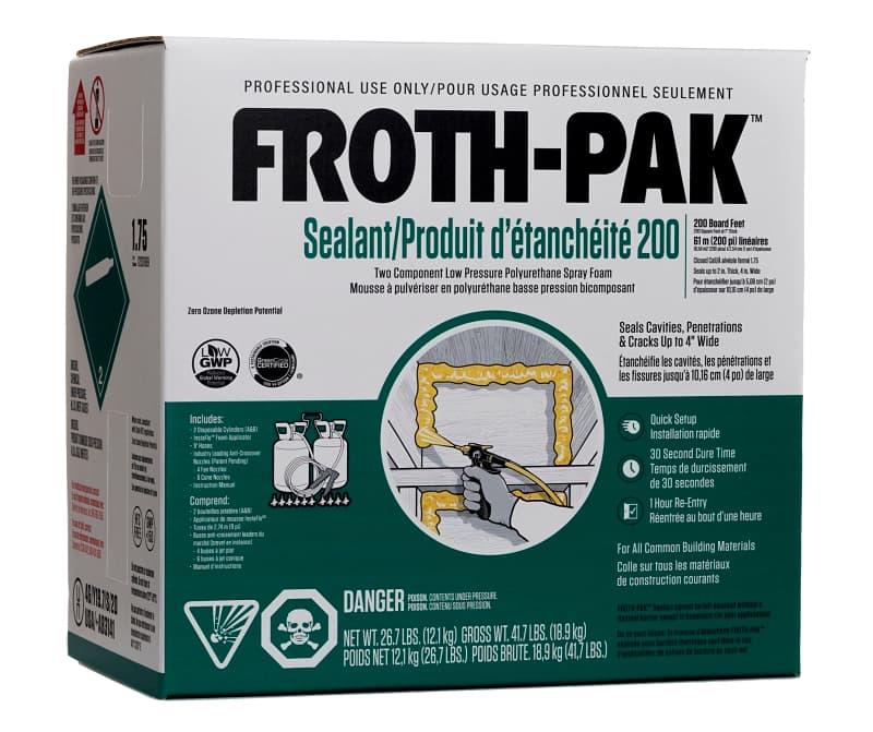 Froth-Pak 12031869 Foam Sealant Kit, 41.7 lb – image 1