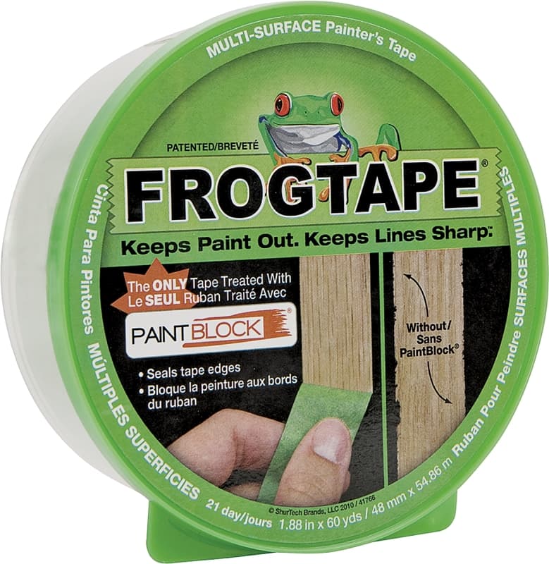 FrogTape 1408437 Painting Tape, 60 yd L, 1.88 in W, Green – image 1