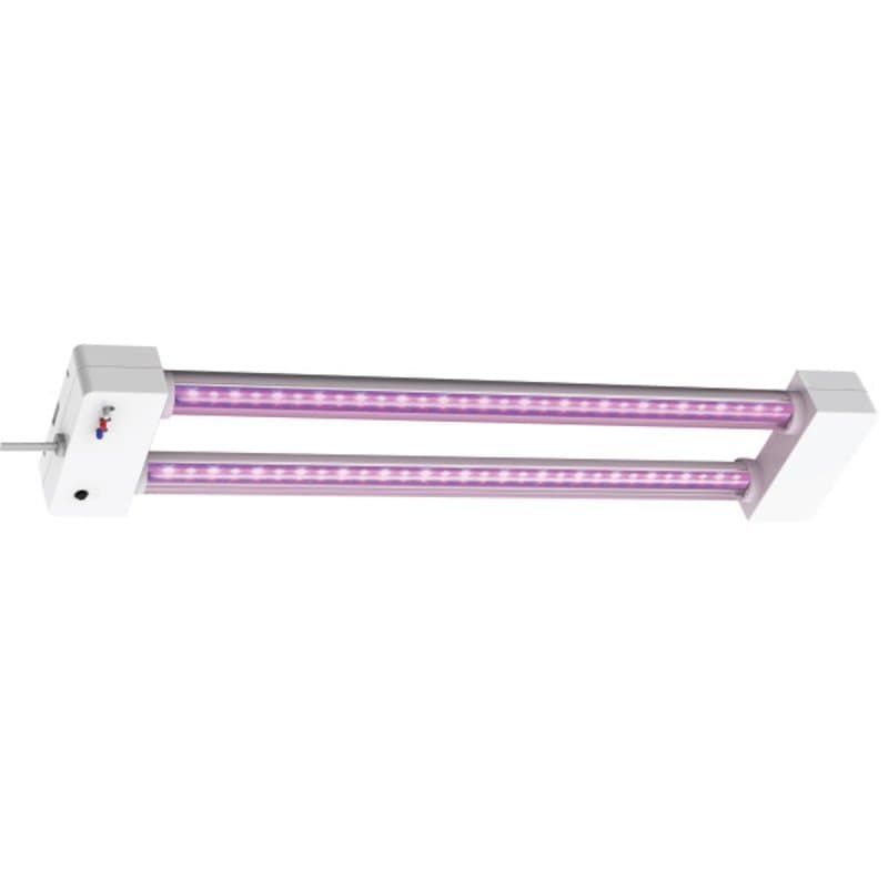 Feit Electric GLP24FS/19W/LED Grow Light, 0.158 A, 120 V, 2 -Lamp, LED Lamp, 1200 Lumens, 3300 K Color Temp – image 1