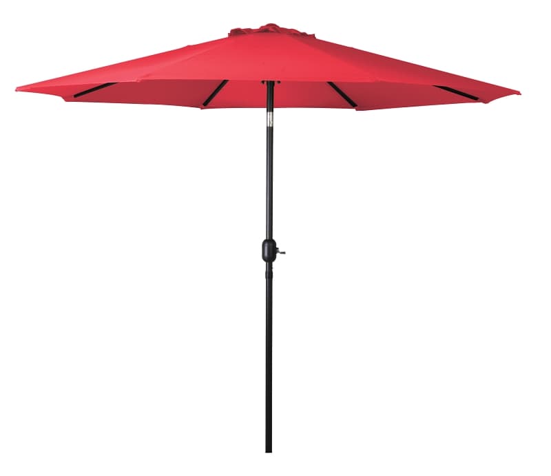 Seasonal Trends 69867 Crank Umbrella, 92.9 in H, 107.9 in W Canopy, 107.9 in L Canopy, Round Canopy, Steel Frame – image 1