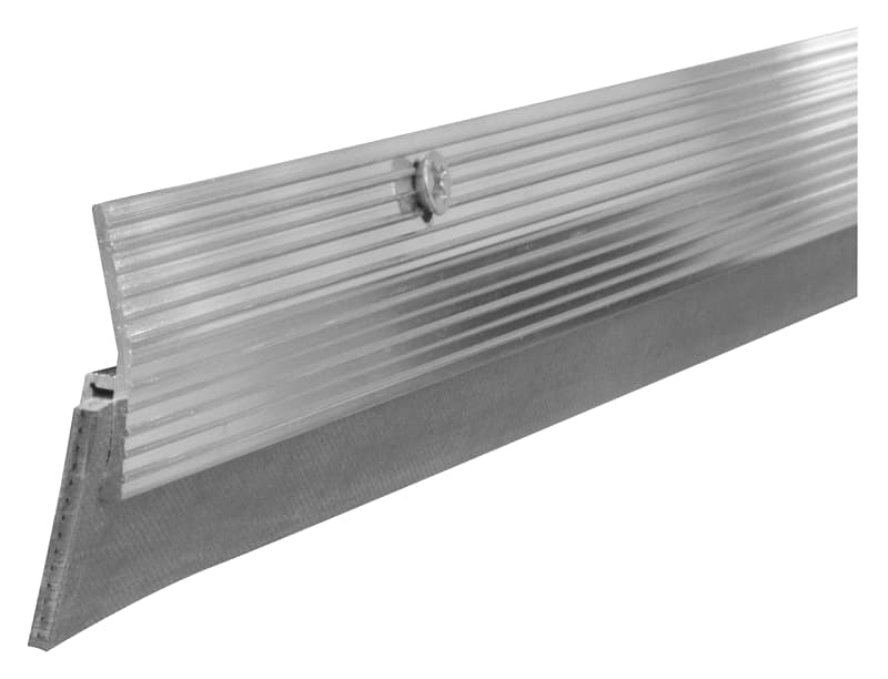 Climaloc CF10600 Door Sweep, 36 in L, Aluminum Flange, Rubber Insert – image 1
