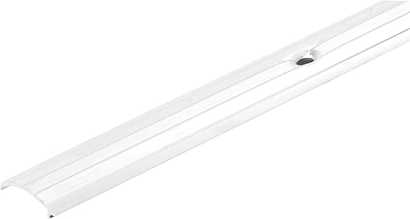 Climaloc CF10196 Bumper Door Threshold, 36 in L, Vinyl, White – image 1
