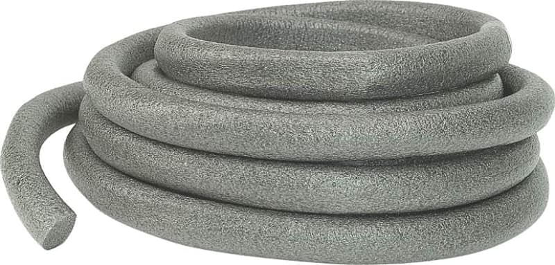 Climaloc CF12082 Foam Backer Rod, 1/2 in Dia, 25 ft L, Polyethylene, Gray – image 1