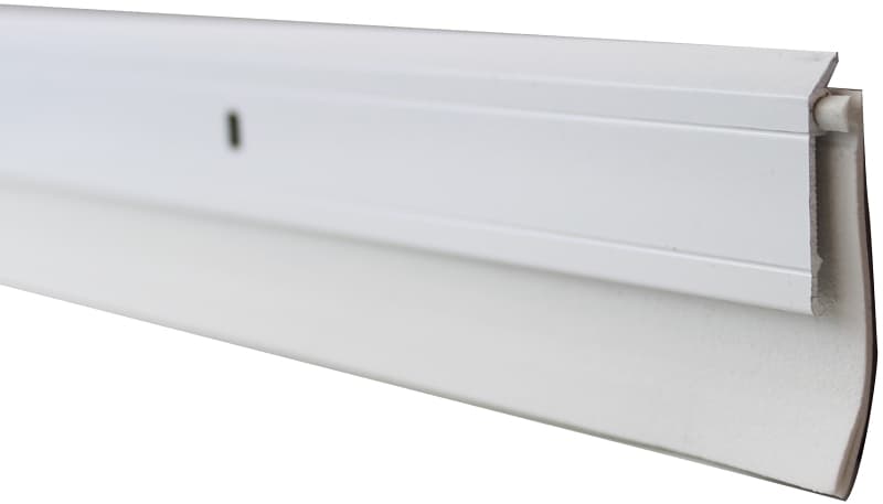Loxcreen CF11544 Door Sweep, 36 in L, Aluminum Flange, Vinyl Insert – image 1
