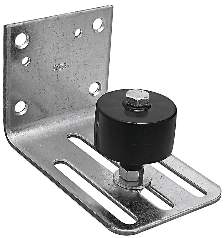 National Hardware N131-490 Stay Roller, Delrin/Galvanized Steel – image 1