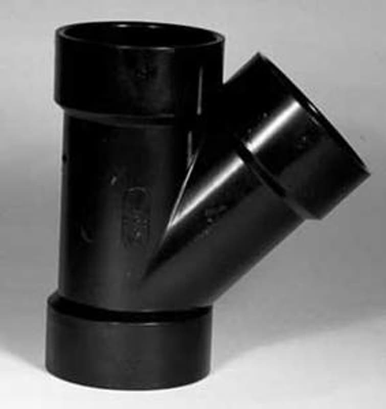 IPEX 027170 Pipe Wye, 1-1/4 in, Hub, ABS, SCH 40 Schedule – image 1