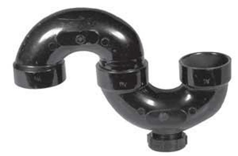 IPEX 027451 S-Trap with Cleanout, 1-1/2 in, Hub – image 1