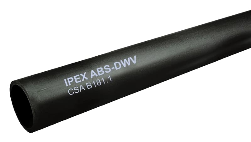 IPEX 009112 Pipe, 1-1/4 in, 12 ft L, SCH 40 Schedule, ABS – image 1