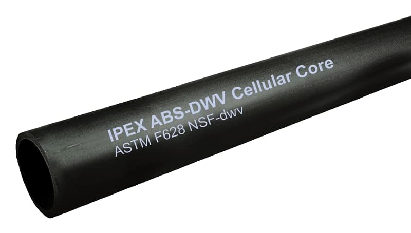 IPEX 079117 Pipe, 1-1/2 in, 12 ft L, SCH 40 Schedule, ABS – image 1