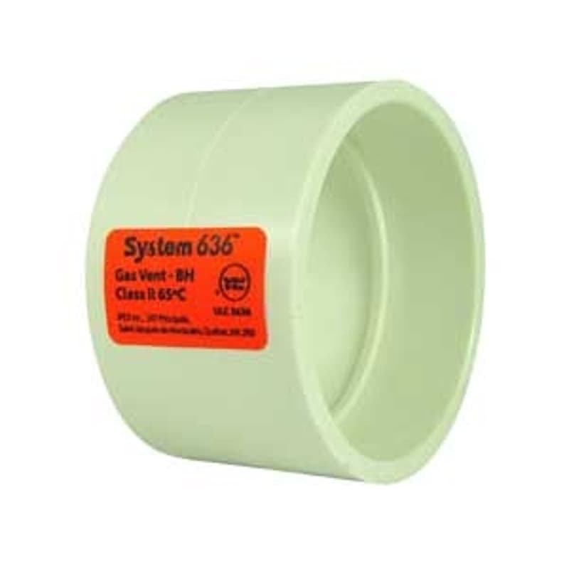 IPEX System 636 Series 296364 Reducing Coupling, 3 x 2 in, Hub, PVC, SCH 40 Schedule – image 1