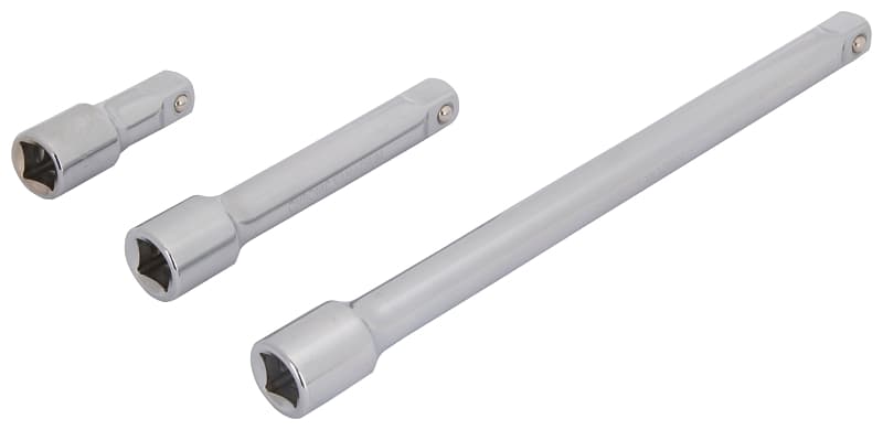 Vulcan TS-3PC-EB1/2 Extension Bar Set, 2-1/2 in L, Chrome – image 1