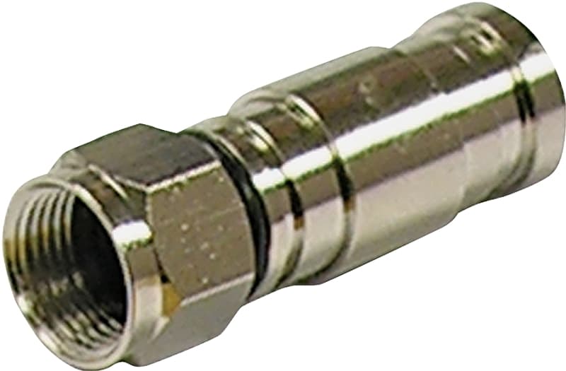 Gardner Bender F GDC-6CM Compression Connector, Nickel-Plated, Silver – image 1