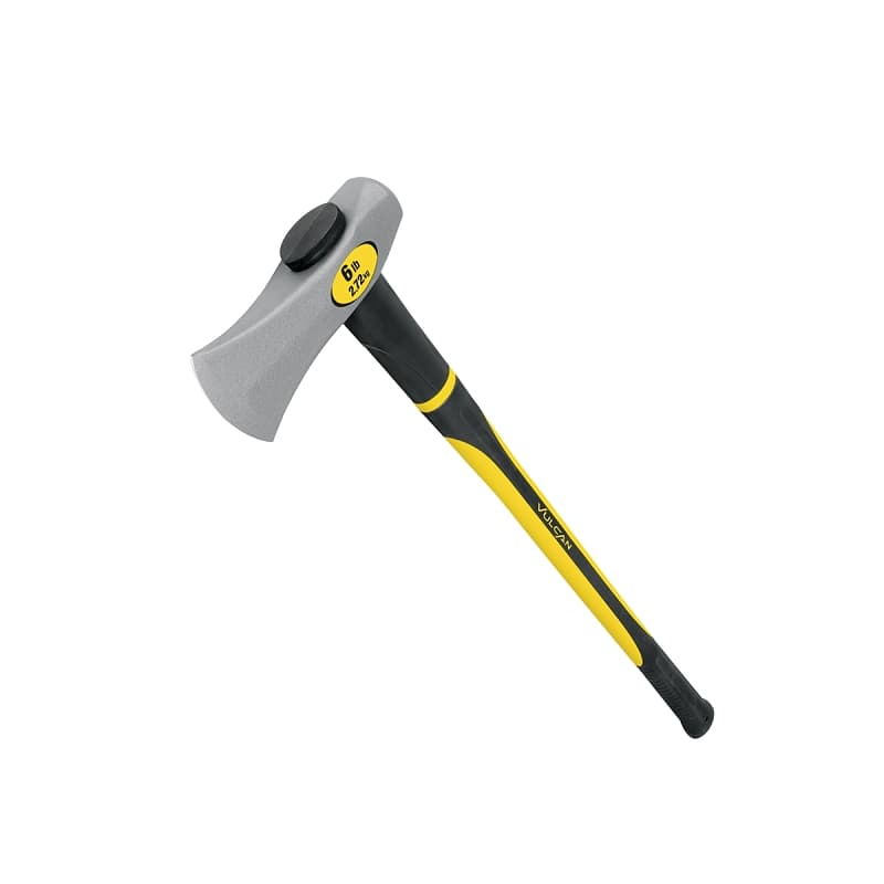 Vulcan 34527 Wood Splitting Maul, 6 lb Head, Steel Head, Fiberglass Handle, 36 in OAL – image 1