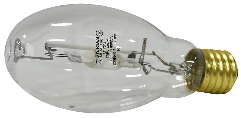Sylvania 64164 Light Bulb, 175 W, BT28 Lamp, Mogul Lamp Base, 12,800 Lumens, 4200 K Color Temp, 7500 hr Average Life – image 1