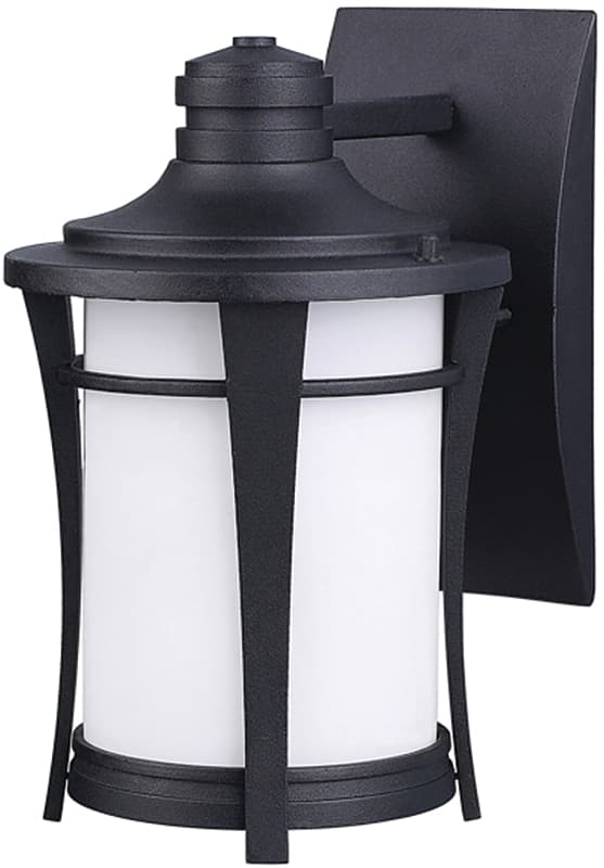 Canarm MAYA Series IOL138BK Outdoor Wall Light, 120 V, Incandescent Lamp – image 1