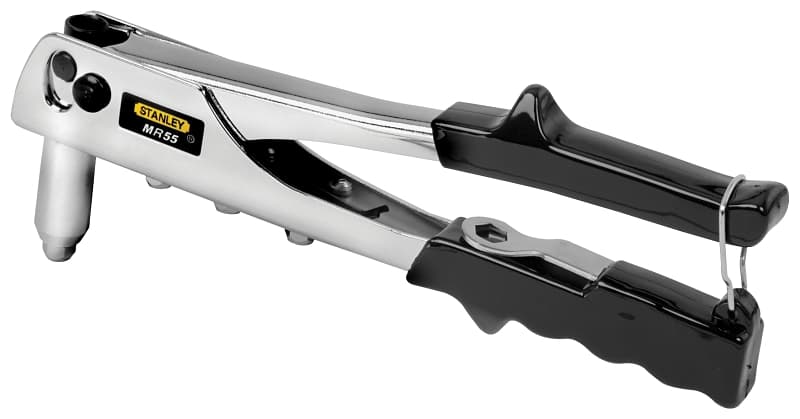 STANLEY MR55C5 Right Angle Riveter, Spring-Loaded Handle, 10 in L, Steel – image 1