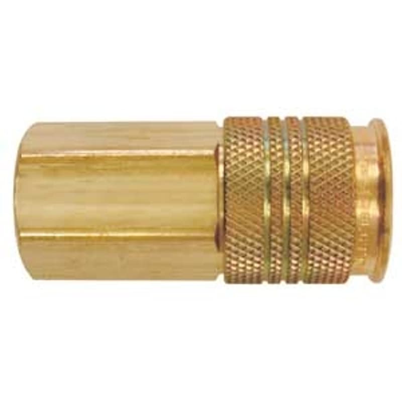 Topring 88.207 Coupler, 1/4 in, FNPT, Brass – image 1