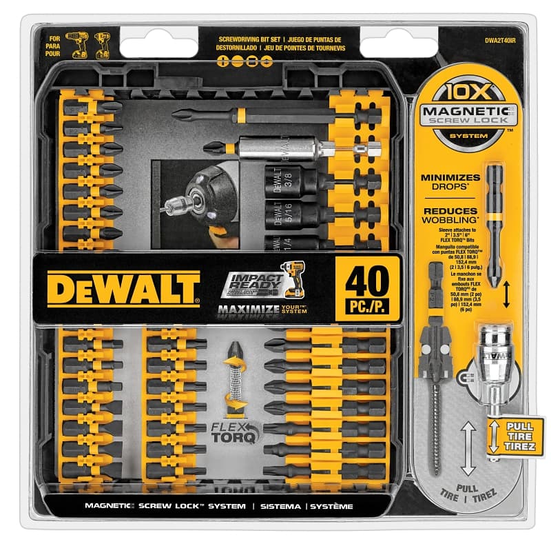 DEWALT DWA2T40IRC Torq Bit Set, 40-Piece – image 1