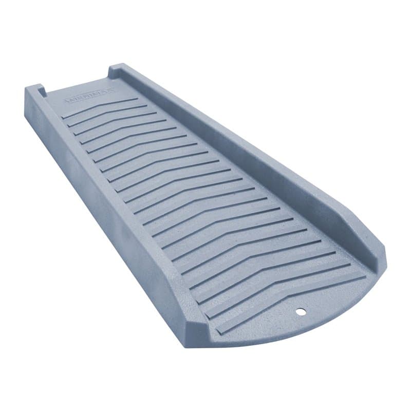 Amerimax 3014-12 Splash Block, 24 in L, 11-1/2 in W, Polypropylene, Slate Gray – image 1